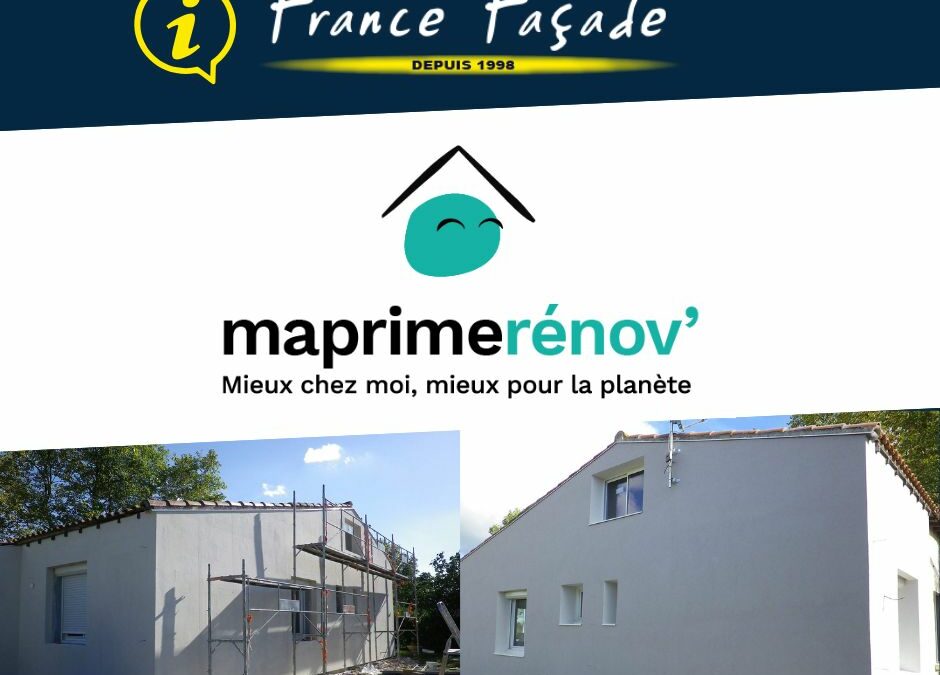 MaPrimeRénov’ et vos travaux de façade